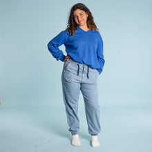 Load image into Gallery viewer, BROOKVILLE 100% Organic Merino Wool V-Neck Sweater (OC Thread, No Elastic, Certified Organic, Not Superwashed, No Latex, No Polyester, No Acrylic, No Synthetics) (100% Biodegradable)