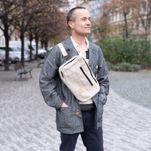 Load image into Gallery viewer, Organic hemp crossbody bag
