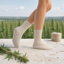 Load image into Gallery viewer, organic hemp terry socks
