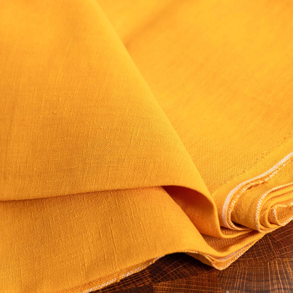 10oz hemp fabric orange