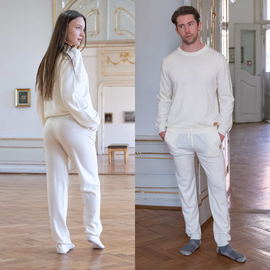 certified organic merino wool pajamas