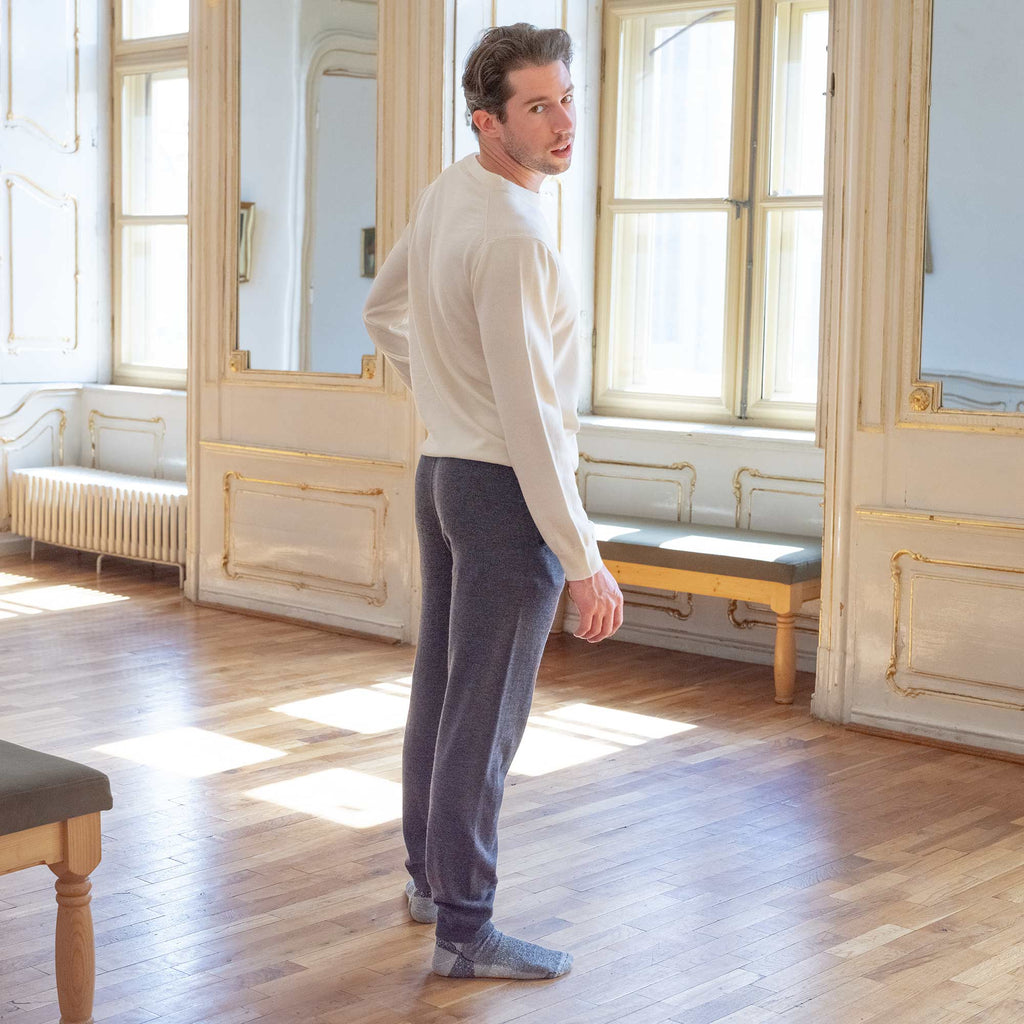 organic merino wool lounge pants