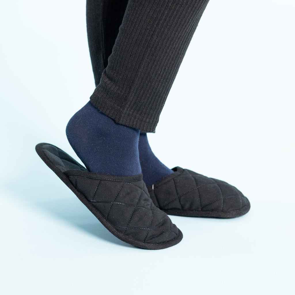 organic cotton house slippers