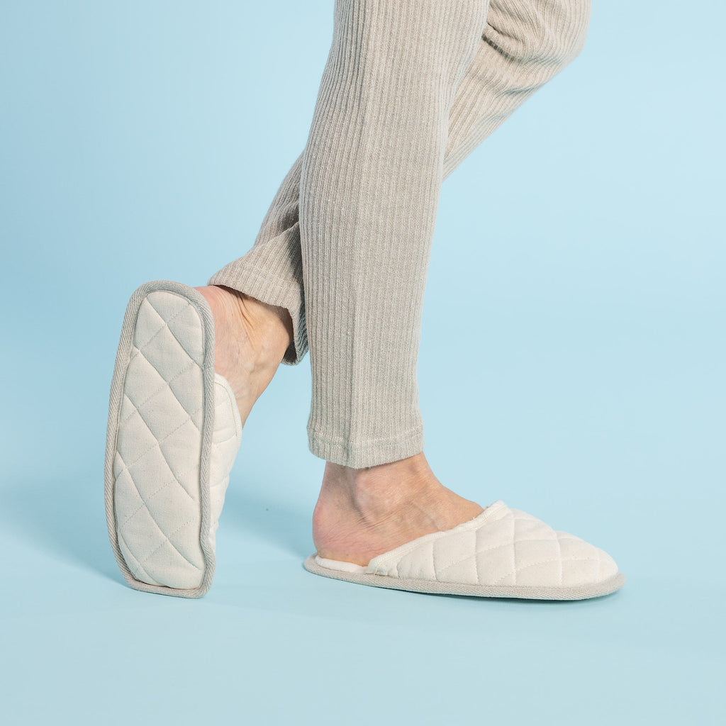 organic cotton house slippers