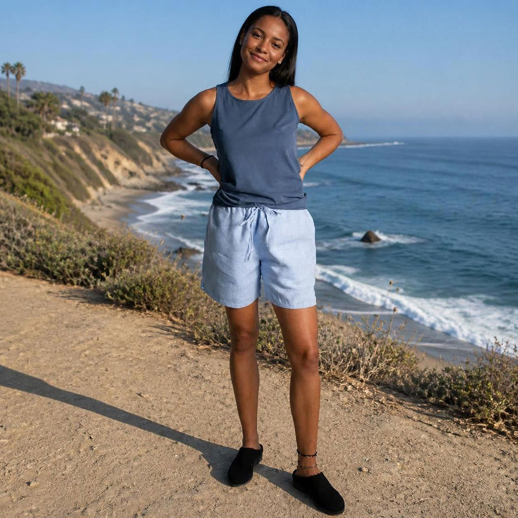 synthetic-free organic cotton tank top