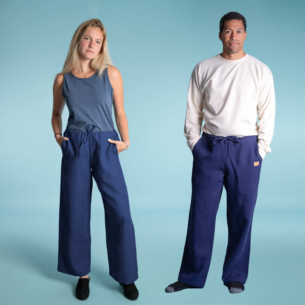 100% hemp yoga pants