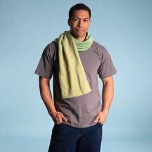 Load image into Gallery viewer, 100% organic cotton fleece scarf