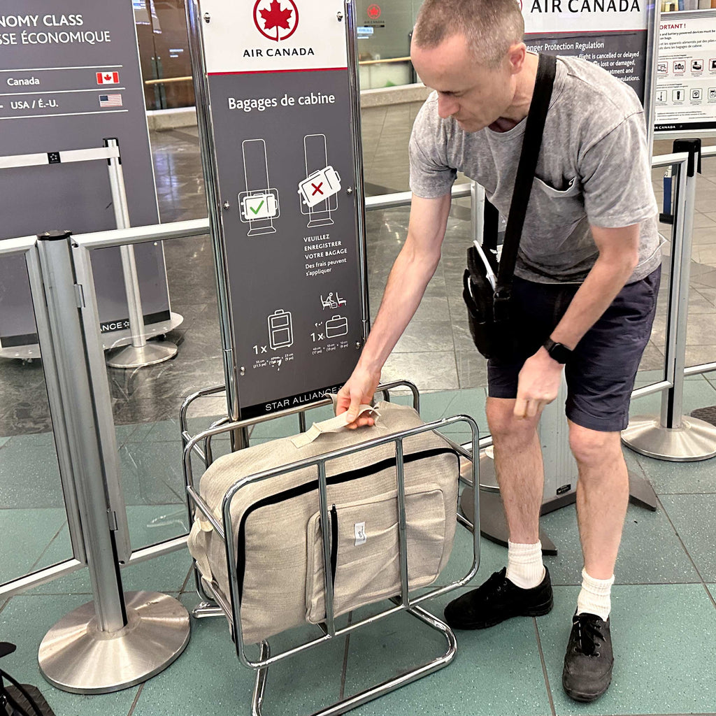 hemp maximum carryon travel backpack