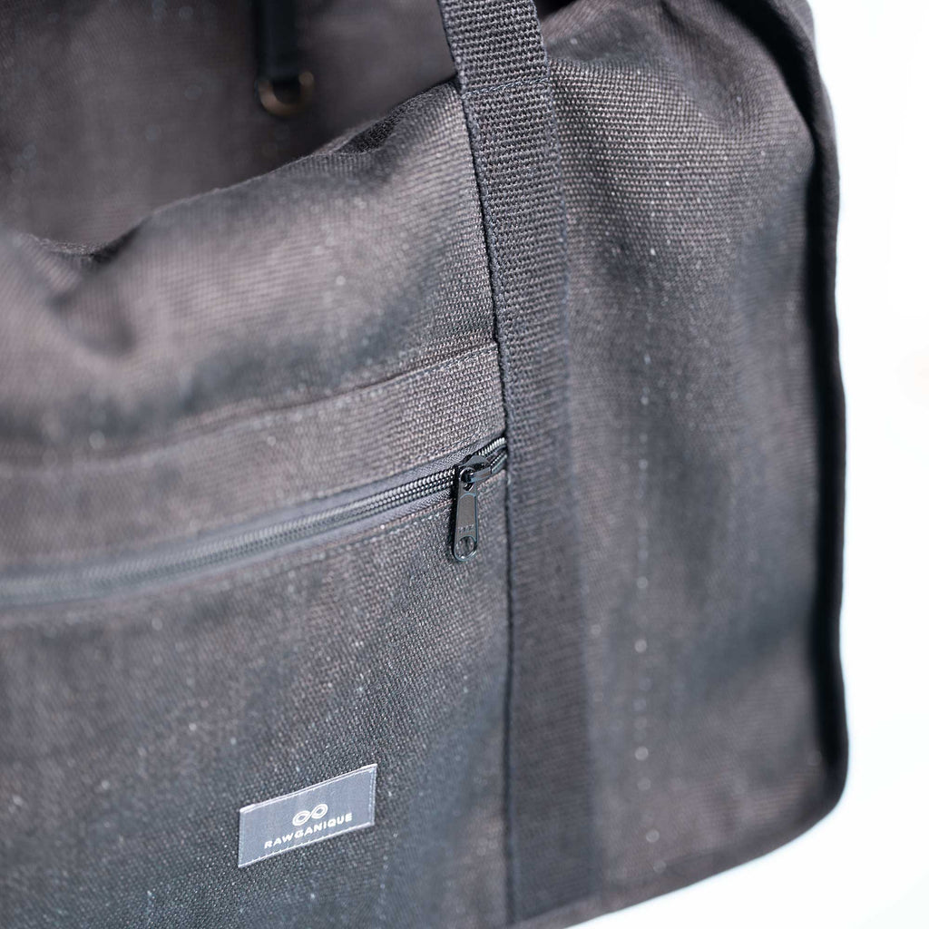 INCOGNITO Handmade 100% Organic Hemp Maximum Carry-on Boston Luggage (22x14x9) (99.9% Biodegradable)