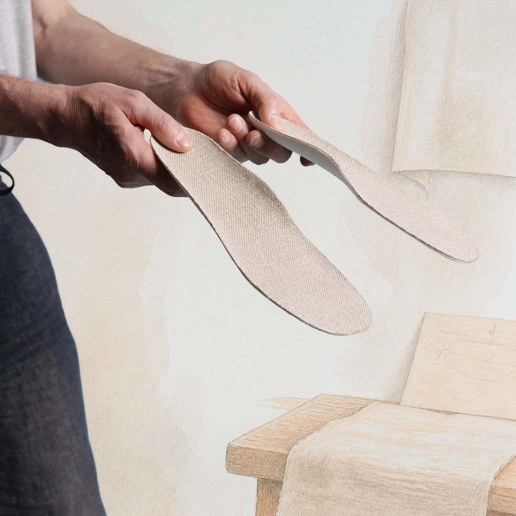 plastic-free hemp insoles