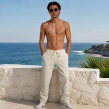 Load image into Gallery viewer, 100% certified organic cotton fleece sweat pants plastic-free