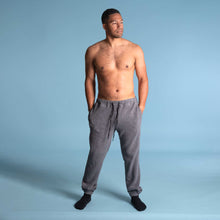Load image into Gallery viewer, plastic-free organic cotton fleece sweat pants