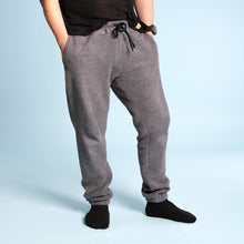 Load image into Gallery viewer, plastic-free 100% organic cotton fleece sweat pants