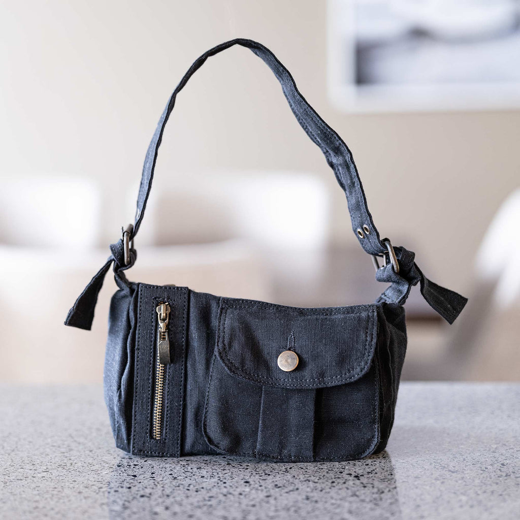 hemp clutch purse