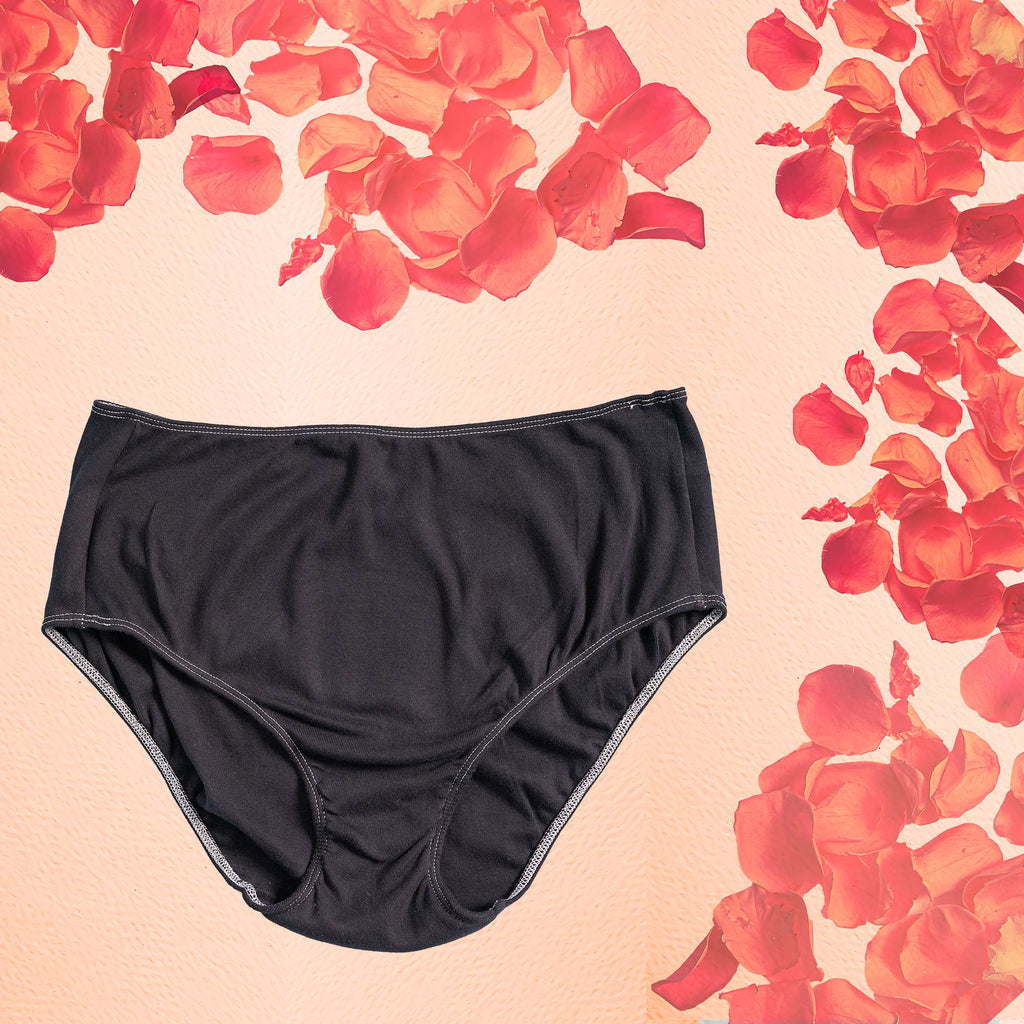 100% organic cotton grandma panty