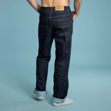 Load image into Gallery viewer, 100% organic cotton flannel lined jeans