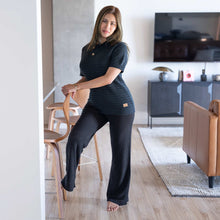 Load image into Gallery viewer, 100% organic linen knit pants for ladies