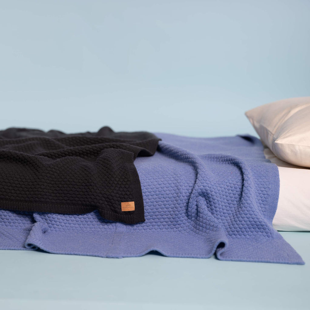 100% organic merino wool blanket