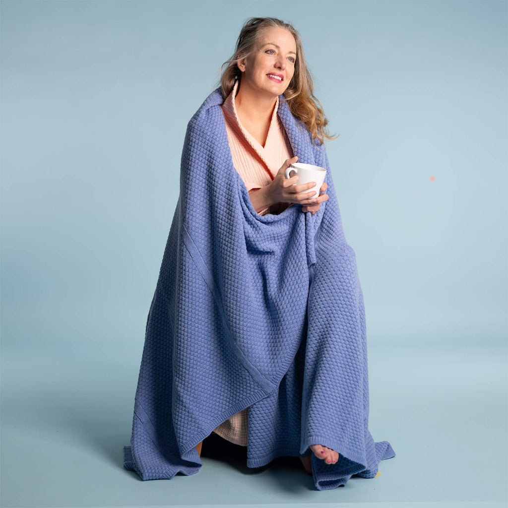 100% organic merino blanket