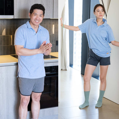 plastic-free 100% organic cotton polo shirt