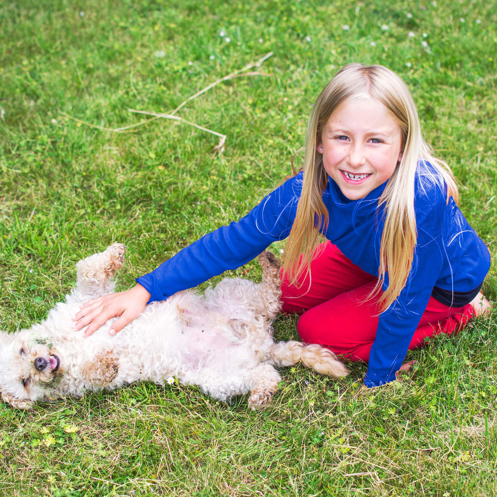 100% organic cotton turtleneck sweater for kids