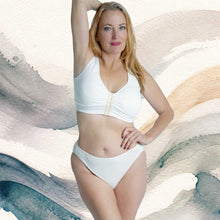 Load image into Gallery viewer, organic cotton nursing bra made in usa