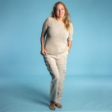 Load image into Gallery viewer, Chemical-Free Linen Knit Top