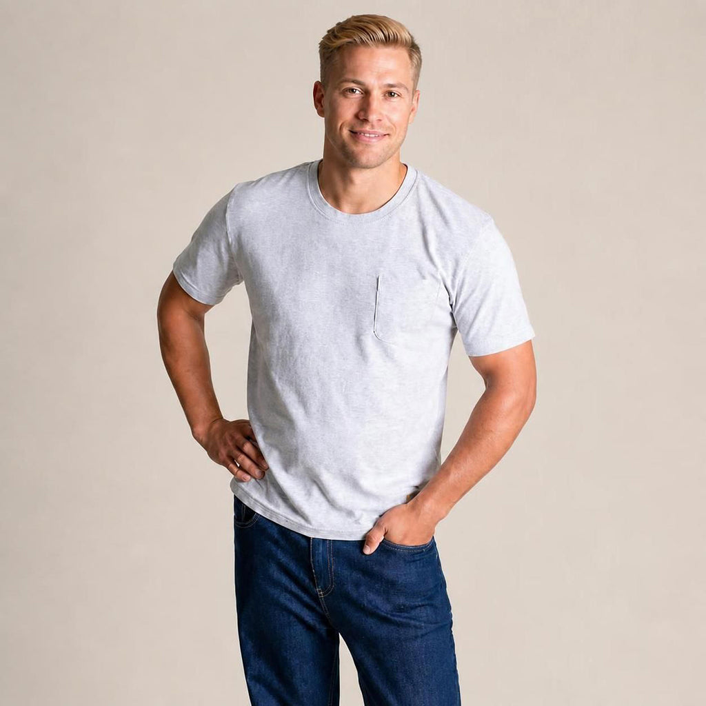 plastic-free 100% certified organic cotton t-shirt sweatshop-free