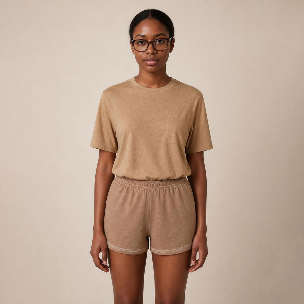 100% certified organic cotton t-shirt in colorgrown grown