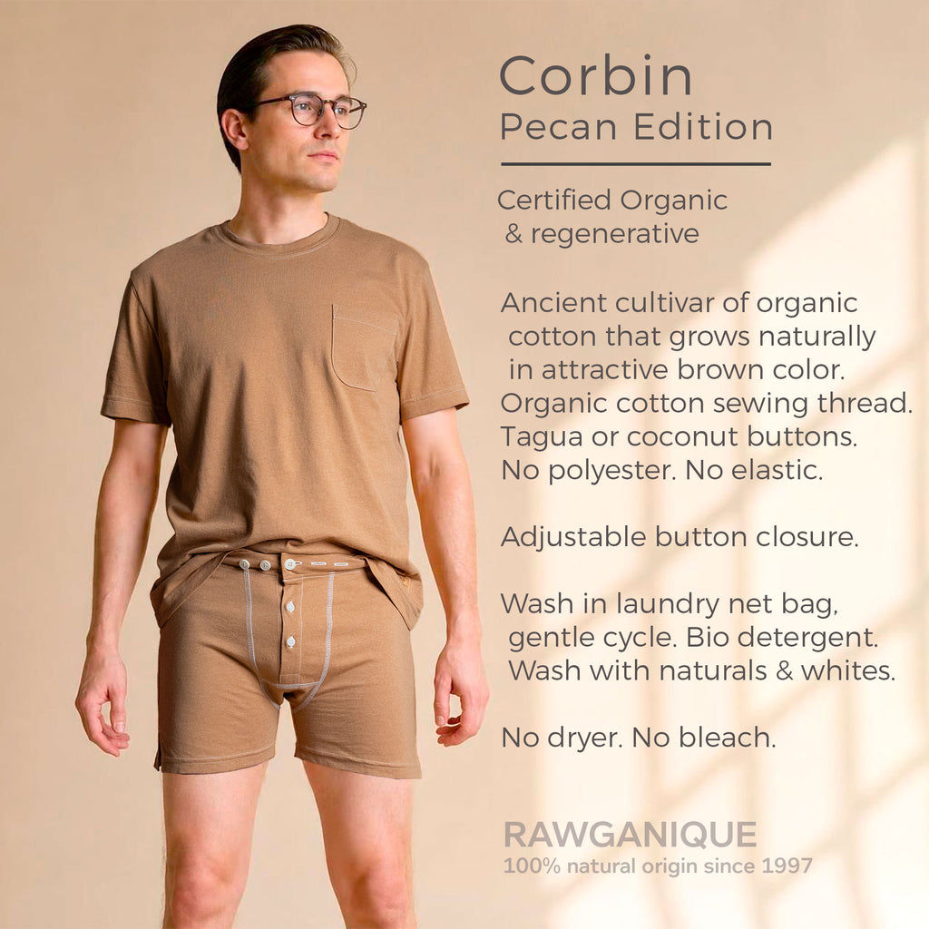 certified organic cotton boxer briefs dye-free no plastic no polyester