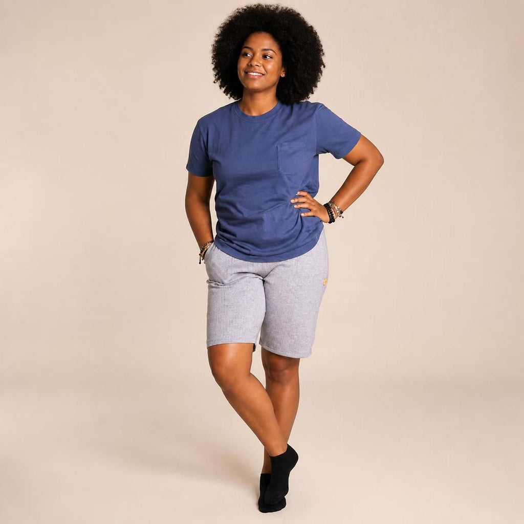 plastic-free 100% certified organic cotton t-shirt