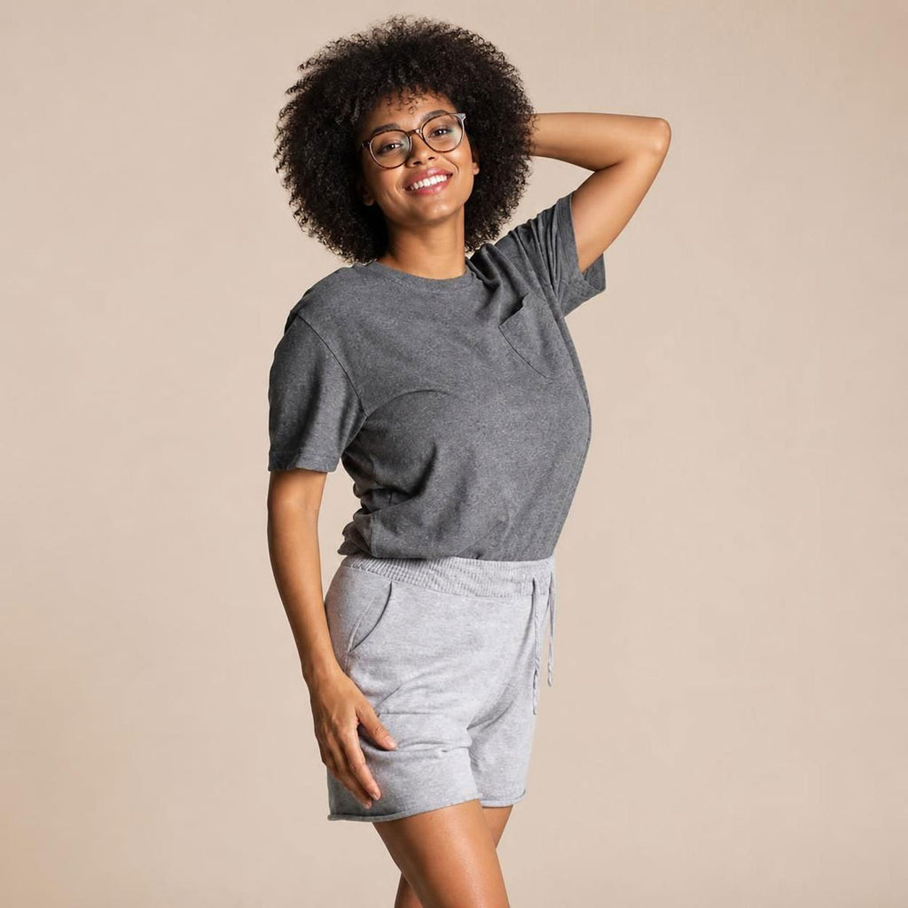 plastic-free 100% certified organic cotton pocket t-shirt