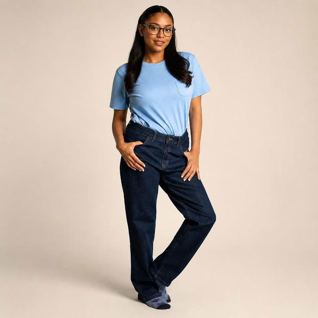 plastic-free 100% organic cotton t-shirt