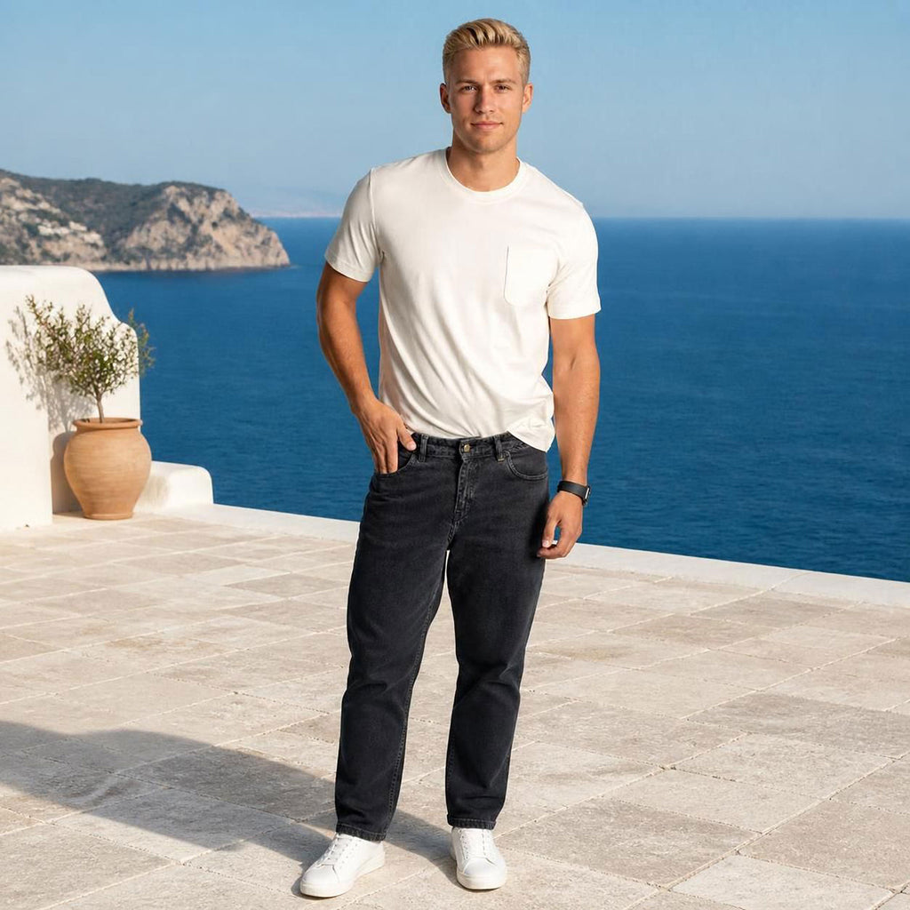 100% organic cotton t-shirt with no synthetic fiber