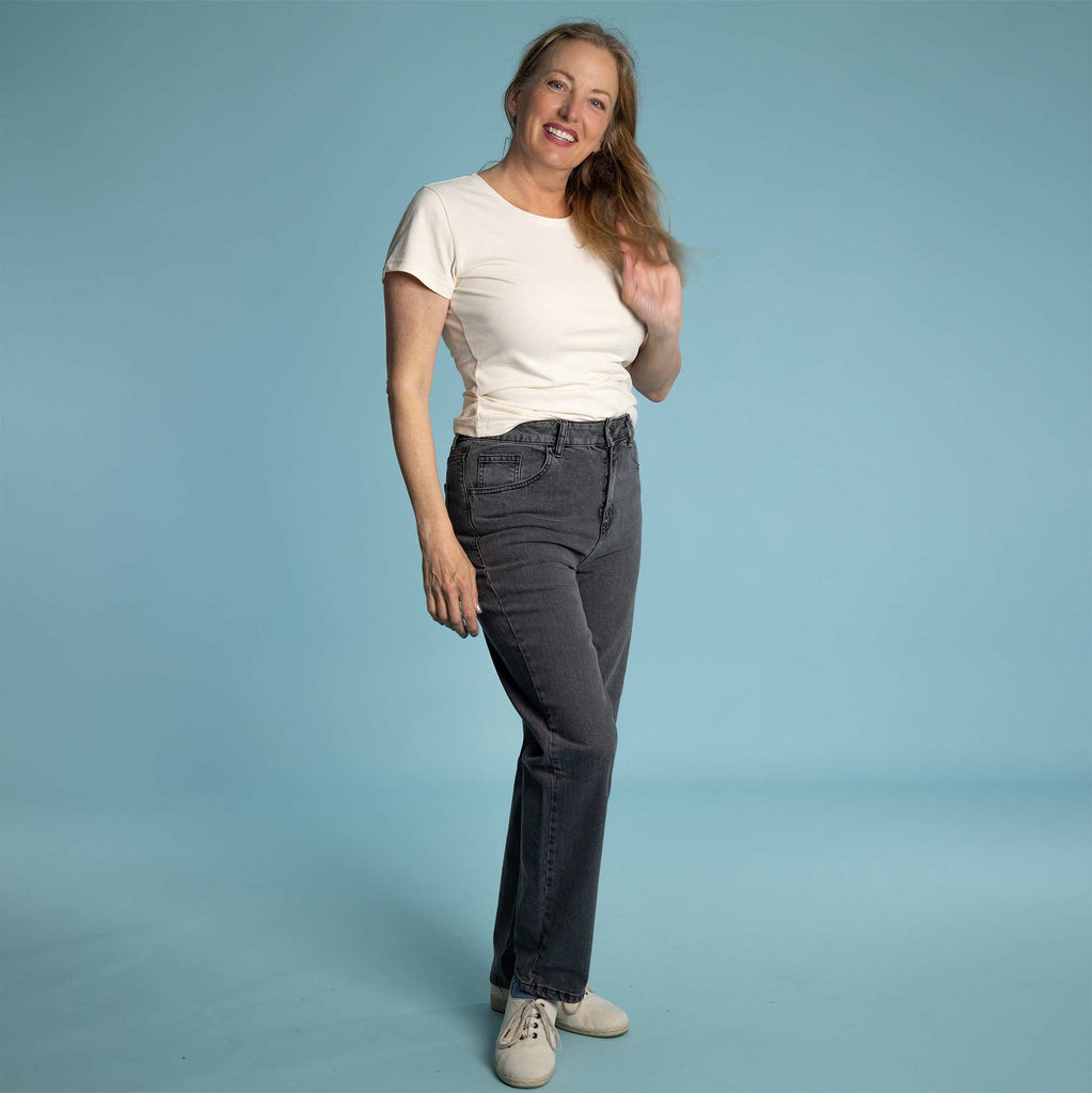 organic cotton jeans for ladies
