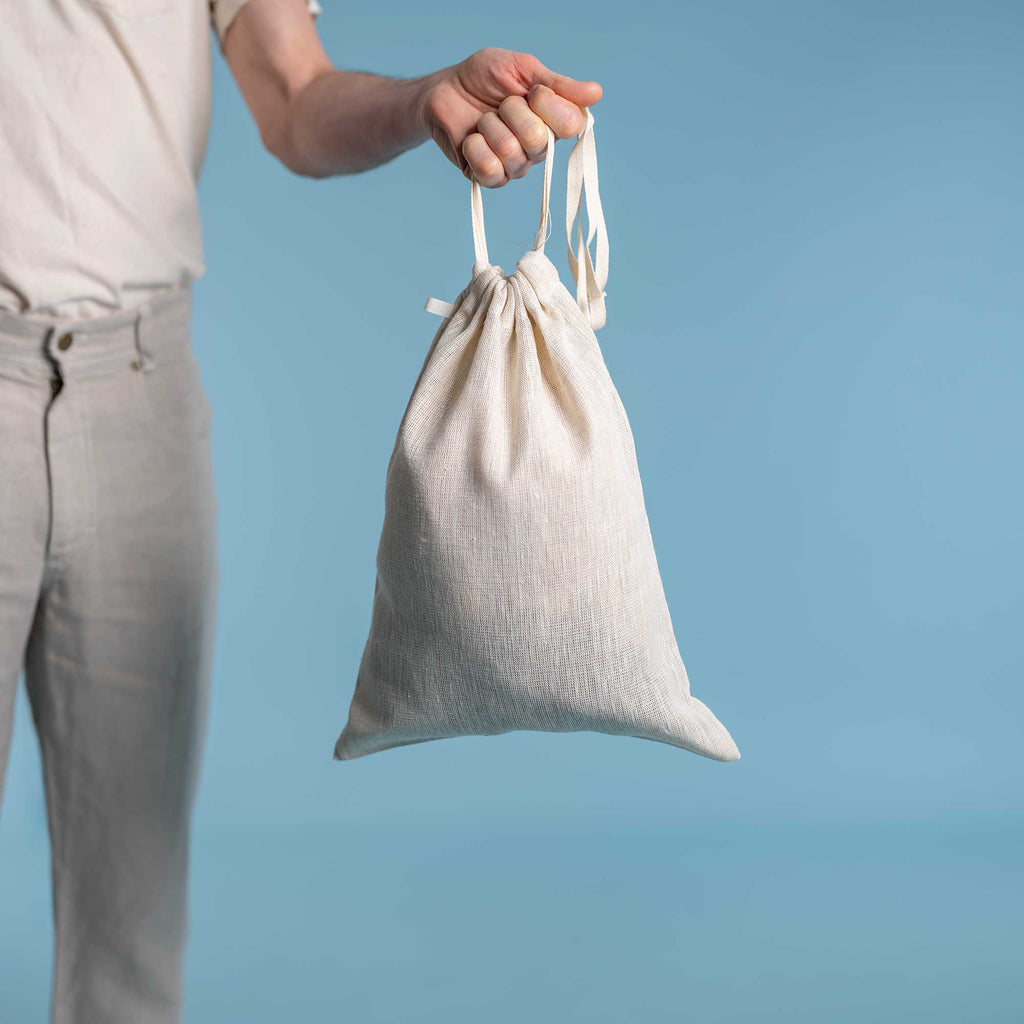 plastic-free laundry bag