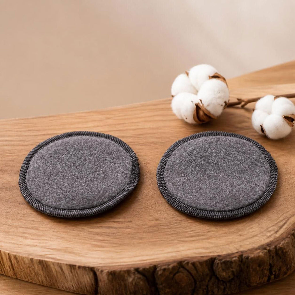 100% organic cotton fleece nipple pads modesty pads