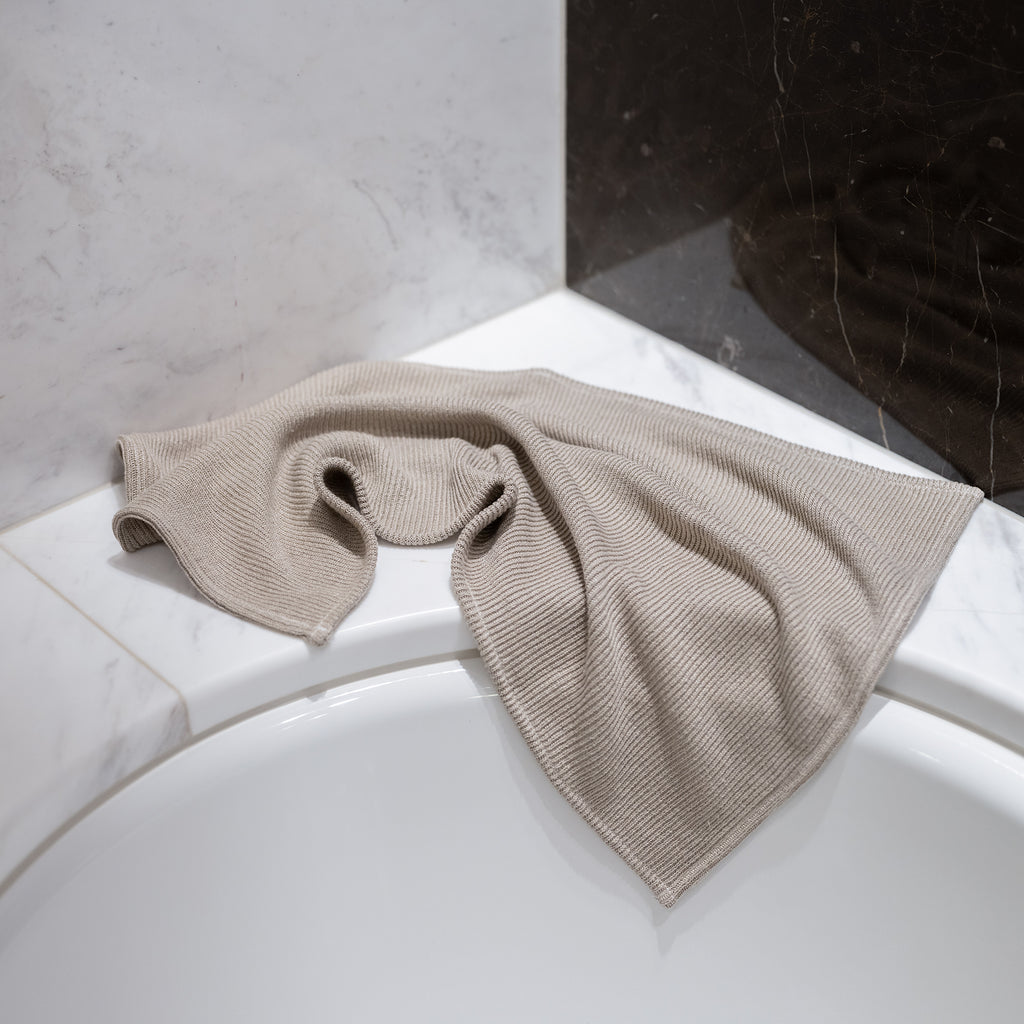 100% organic linen hand towel