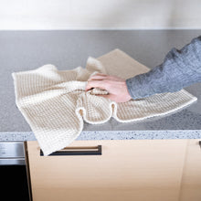 Load image into Gallery viewer, organic linen kitchen towel plastic-free