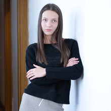 Load image into Gallery viewer, 100% organic linen knit blouse