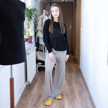 Load image into Gallery viewer, women's 100% organic linen knit pants