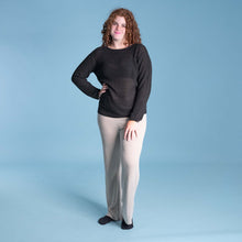 Load image into Gallery viewer, ladies' organic linen knit blouse
