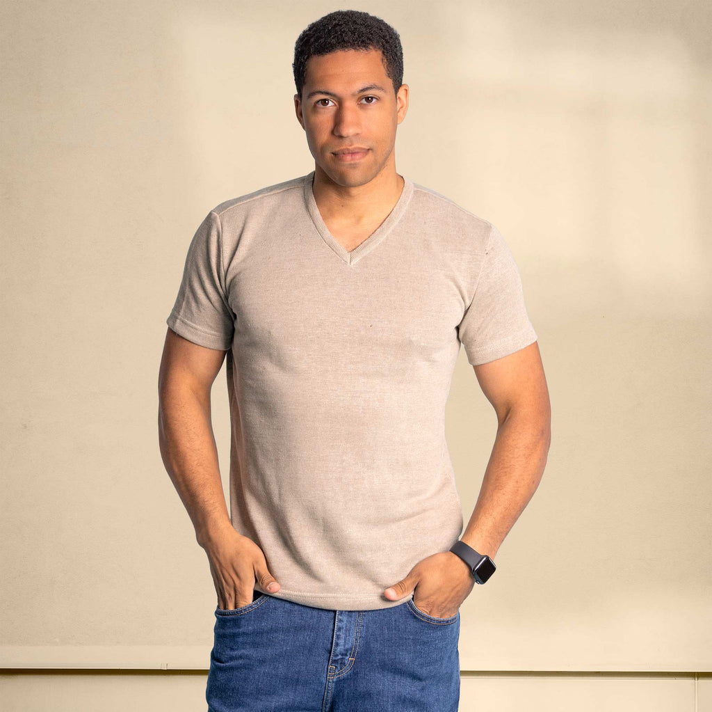 100% organic linen t-shirt