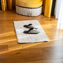 Load image into Gallery viewer, natural linen slippers