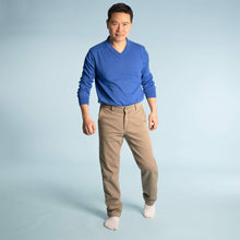 Load image into Gallery viewer, natural clay-dyed organic stetch chino pants