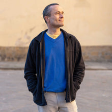 Load image into Gallery viewer, organic cotton fleece jacket