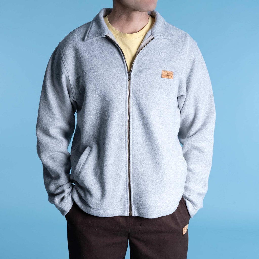 organic cotton fleece jacket