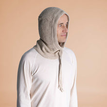 Load image into Gallery viewer, plastic-free 100% organic linen hoodie hat