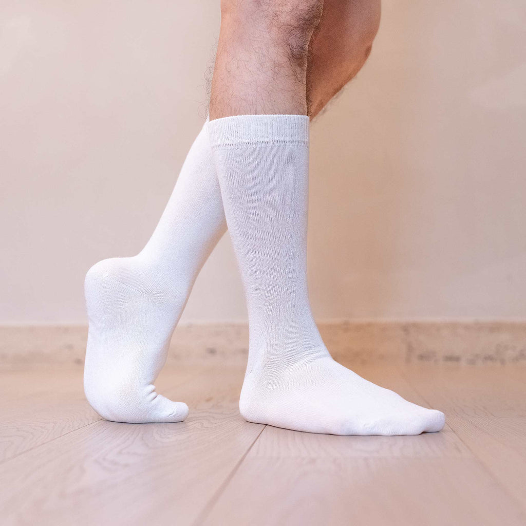 100% organic cotton dress socks
