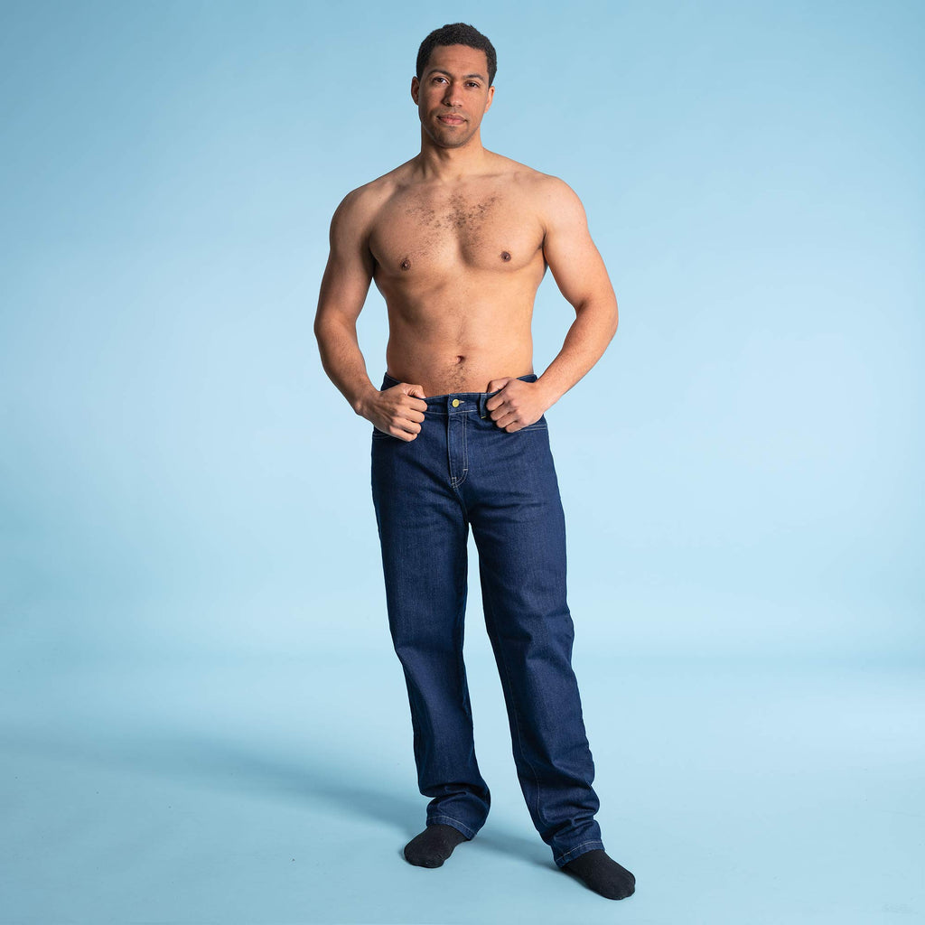 organic cotton stretch jeans